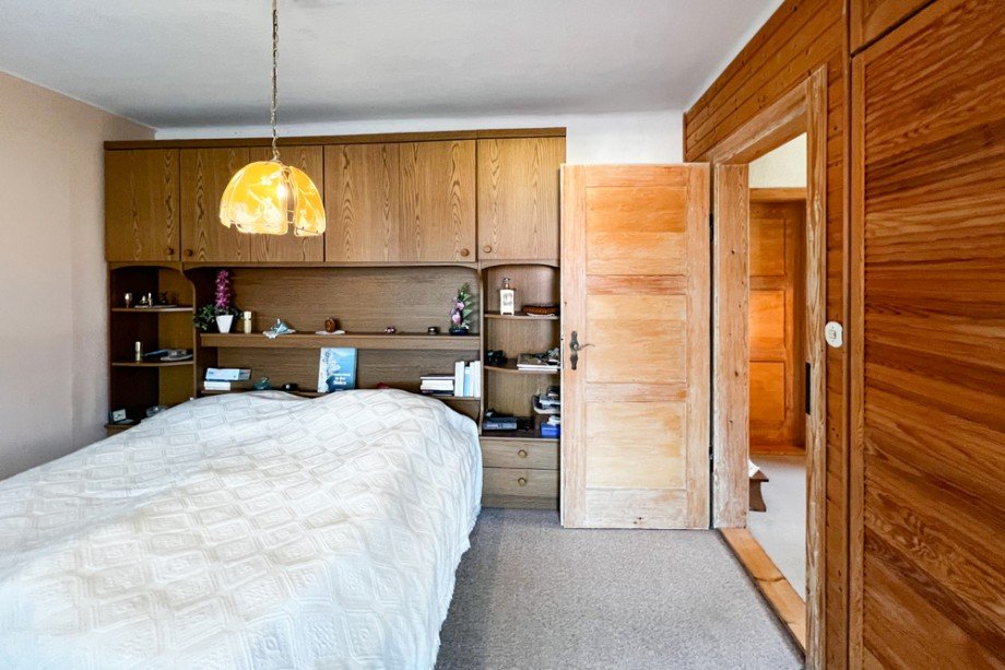 Schlafzimmer im OG Doppelhaush�lfte Unstrut- Hainich /Gro�engottern