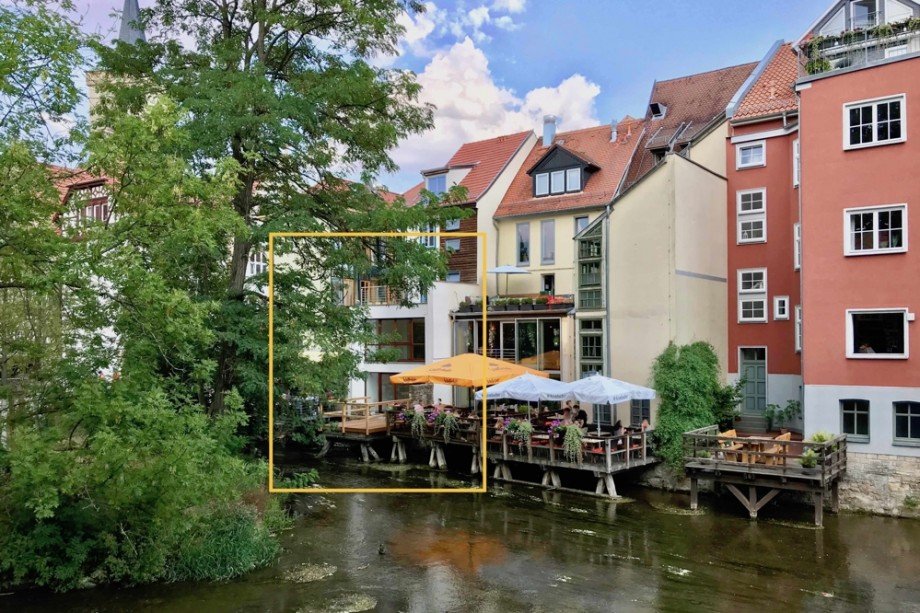 Altstadtwohnung. direkt an der Gera in Erfurt Maisonettewohnung Erfurt