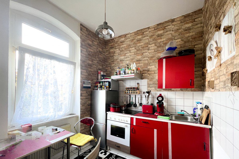 Tageslichtk�che Etagenwohnung Erfurt / Andreasvorstadt