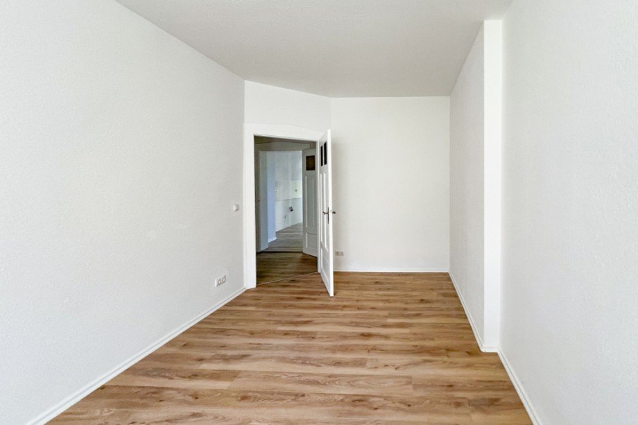 Eingang kleines Schlafzimmer Erdgeschosswohnung Erfurt / Daberstedt