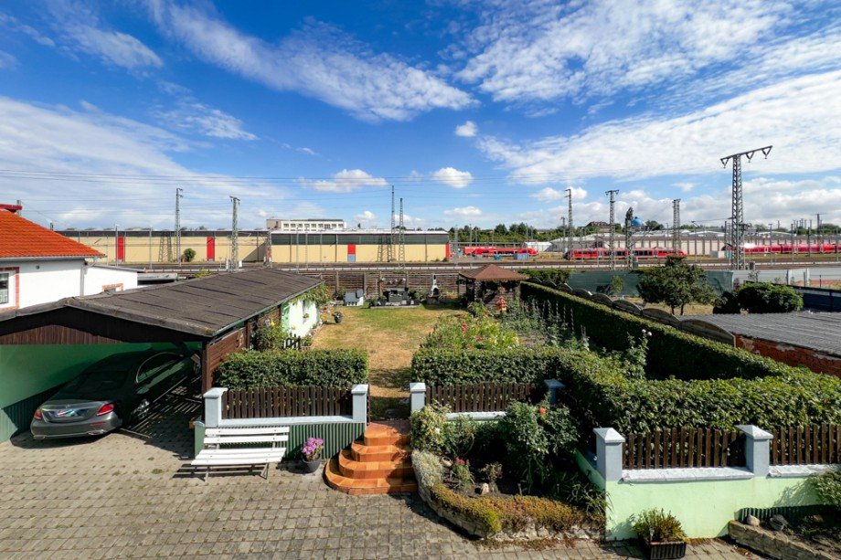 Traumlocation f�r Eisenbahnfans Mehrfamilienhaus Erfurt