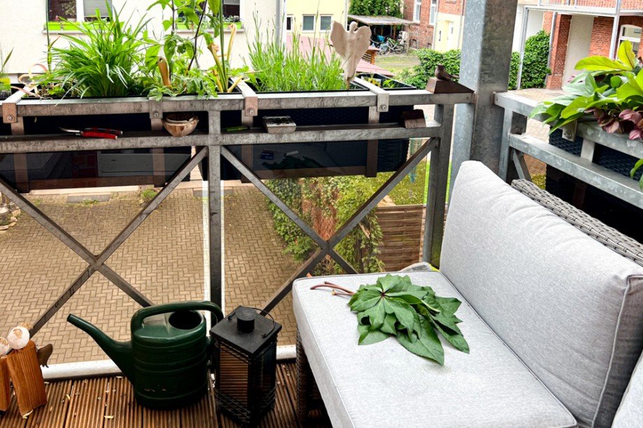 Gepflegter Balkon Etagenwohnung Erfurt