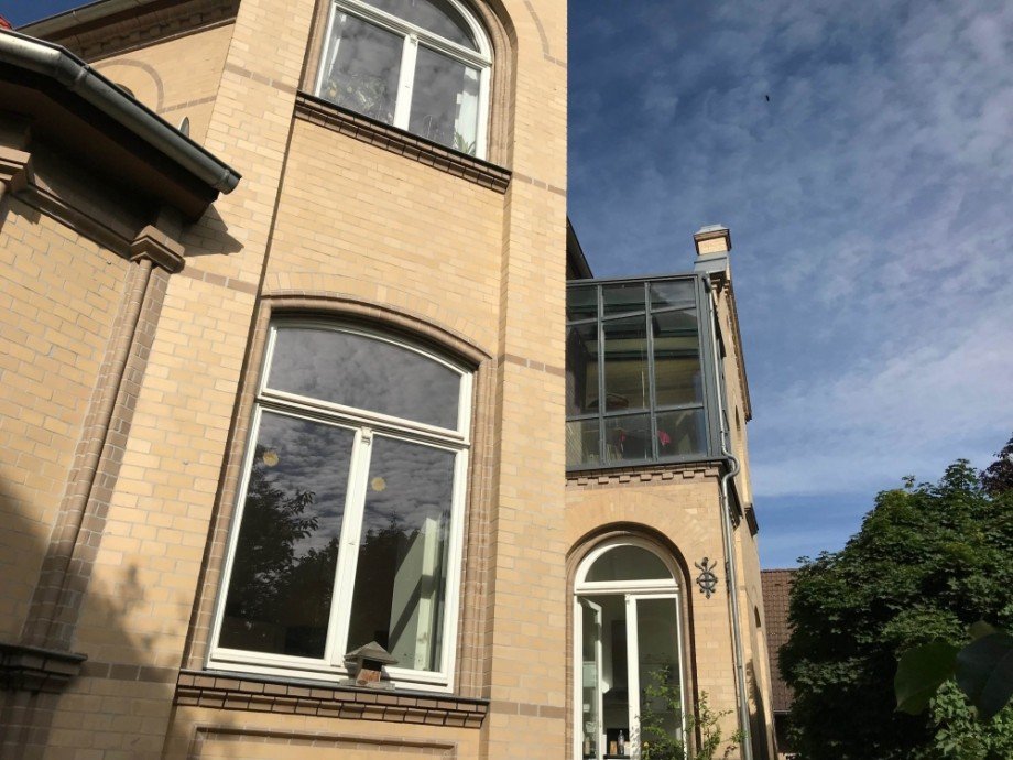 Wintergarten im Obergeschoss Etagenwohnung Erfurt