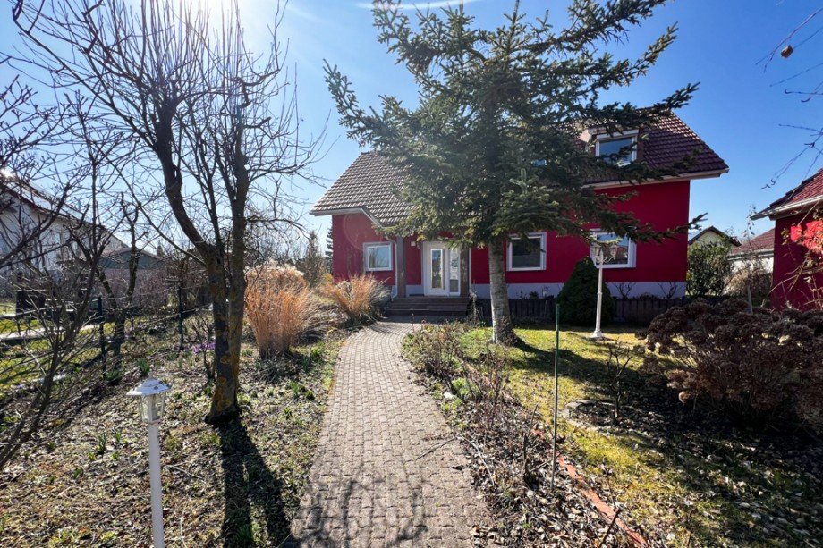 Gartenzugang zum Haus Einfamilienhaus Erfurt / Stotternheim