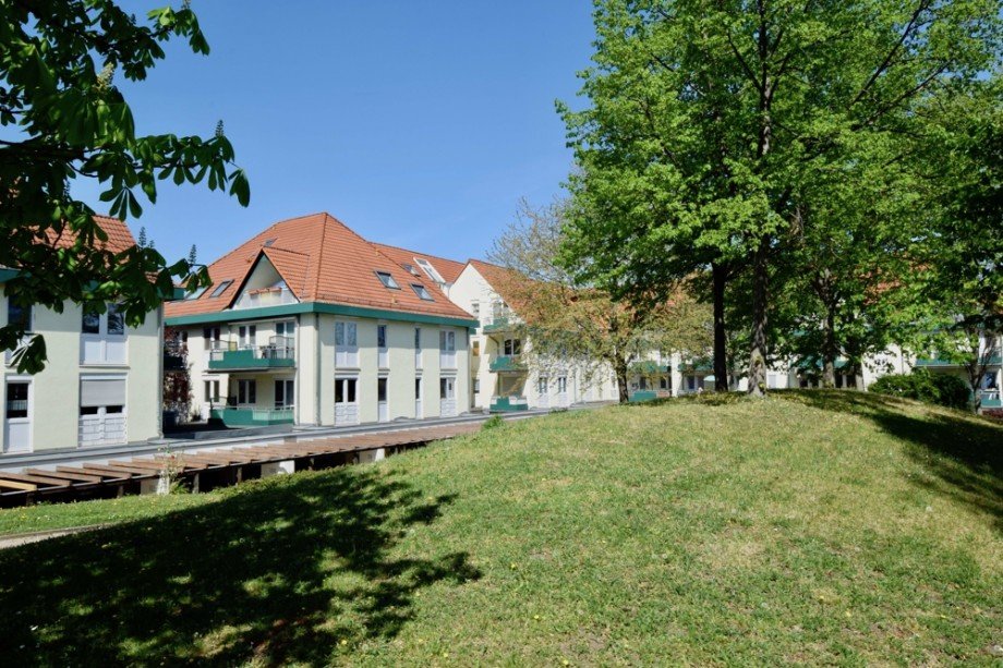 Gartenansicht Erdgeschosswohnung Erfurt