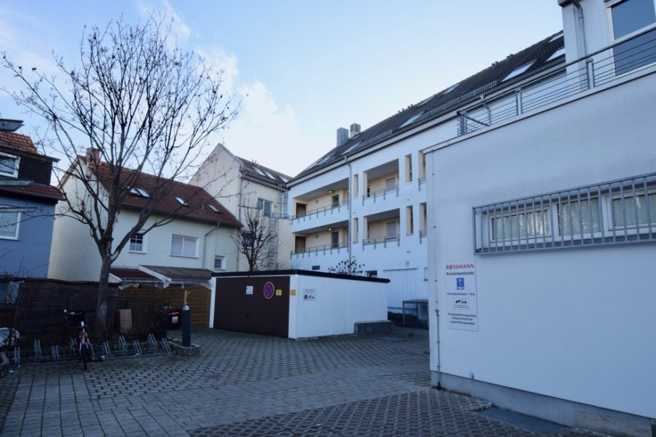 Ansicht Hofseite Etagenwohnung Erfurt