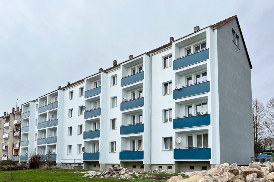 Neue Stra�e 21-25 in Buttst�dt, Sanierung fast abgeschlossen Etagenwohnung Buttst�dt