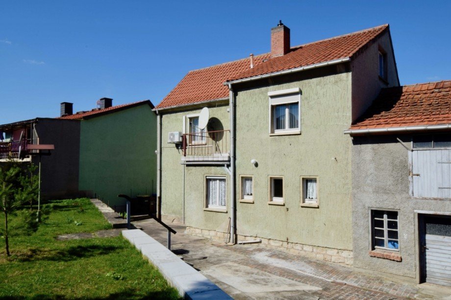 Hofansicht des Hauses Einfamilienhaus Erfurt