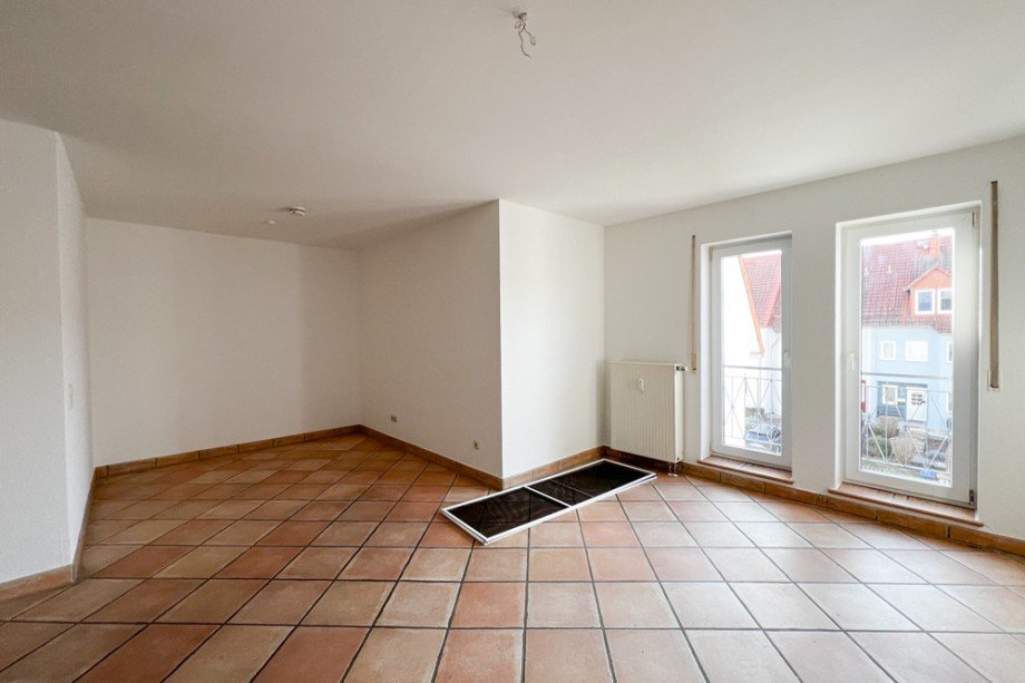 Wohn- und Schlafzimmer Etagenwohnung Erfurt