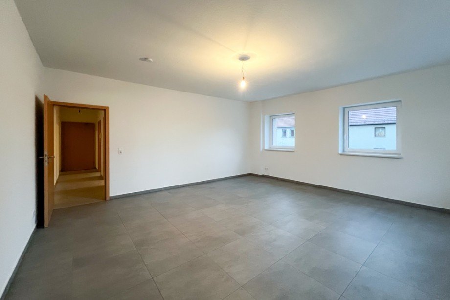 Blick vom Wohnzimmer in den Flur Erdgeschosswohnung Udestedt