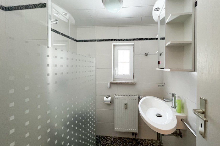 Kleines Duschbad Einfamilienhaus Oberhof