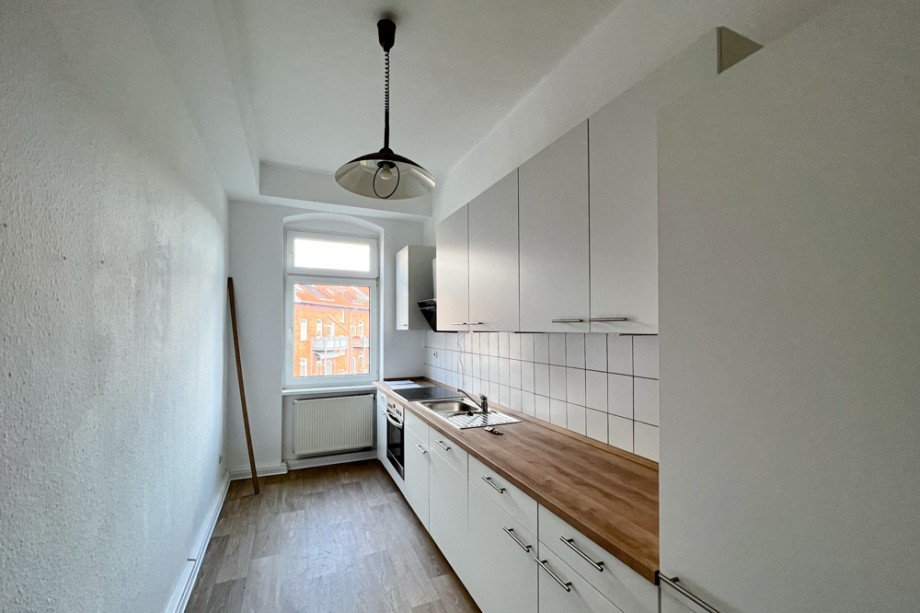 K�che mit EBK Etagenwohnung Erfurt