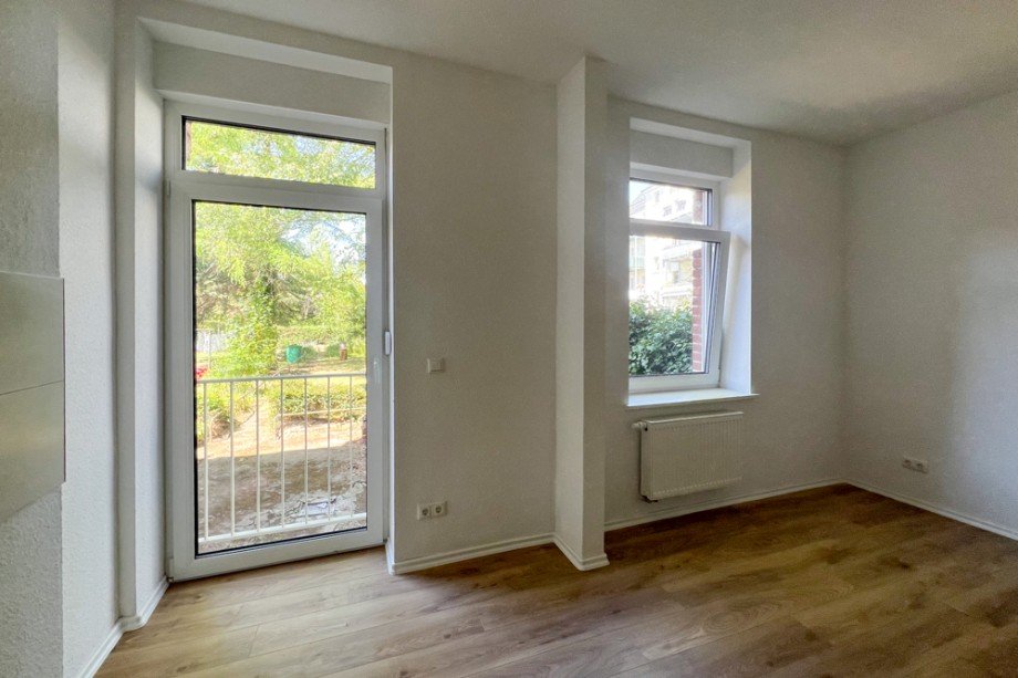 Bald mit richtigem Balkon Erdgeschosswohnung Erfurt / Daberstedt