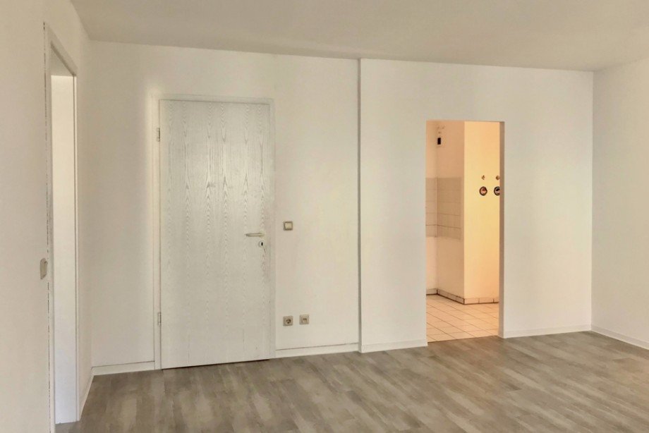 Blick in die K�che Etagenwohnung Erfurt