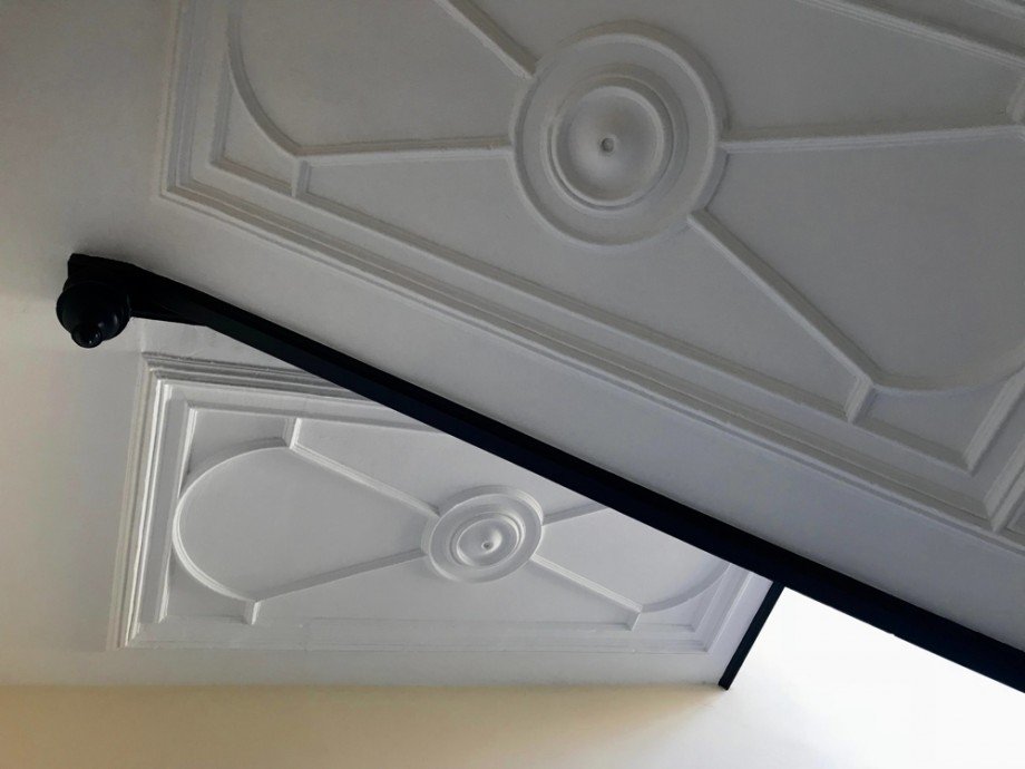 Stuck im Treppenhaus Erdgeschosswohnung Erfurt