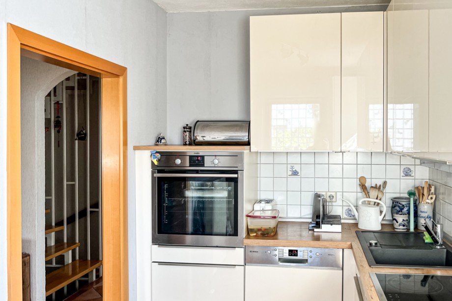 Blick von der K�che in den Flur Reihenendhaus Erfurt / Gottstedt
