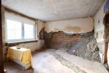 Gro�es Wohnzimmer im EG Kleines Wohnhaus mit gro�em Potential