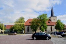 Kirche in Gr�fentonna Denkmalgesch�tzter Vierseitenhof im Herzen Gr�fentonnas