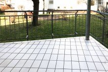 Gro�er Balkon Erdgeschosswohnung mit Balkon und TG- Stellplatz