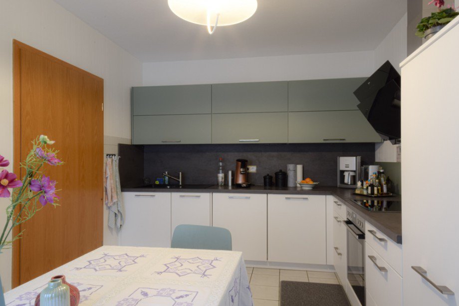 Ger�umige K�che mit EBK Erdgeschosswohnung Herbsleben