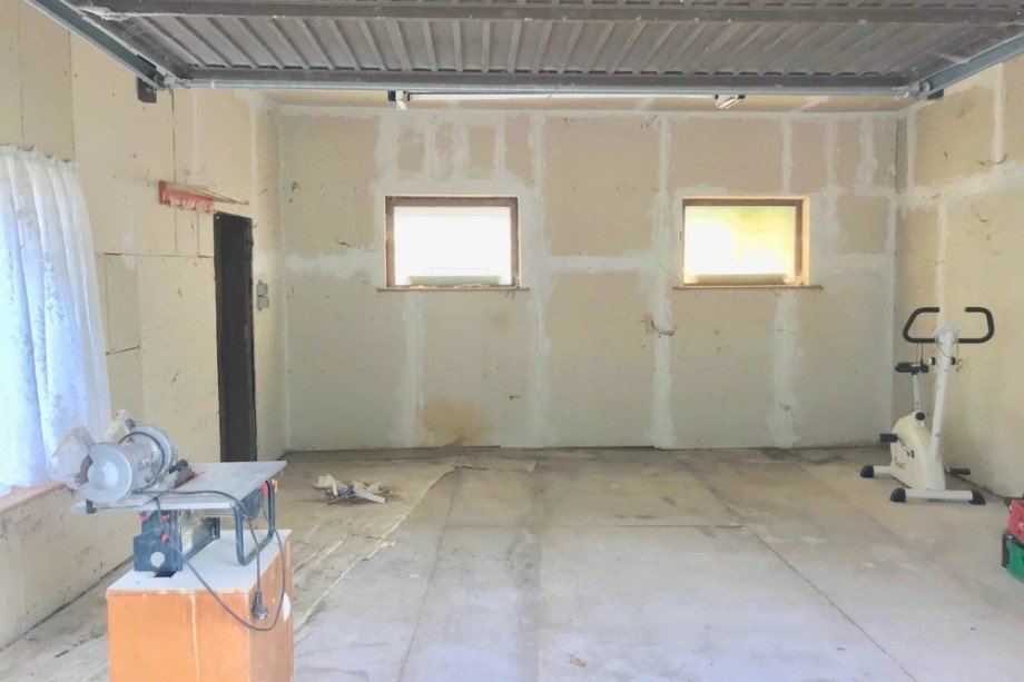 Innenansicht vordere Garage Einfamilienhaus Kutzleben / L�tzens�mmern