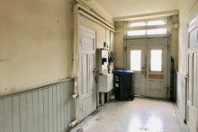 Flur mit historischem Tutand Denkmalgesch�tzter Vierseitenhof im Herzen Gr�fentonnas