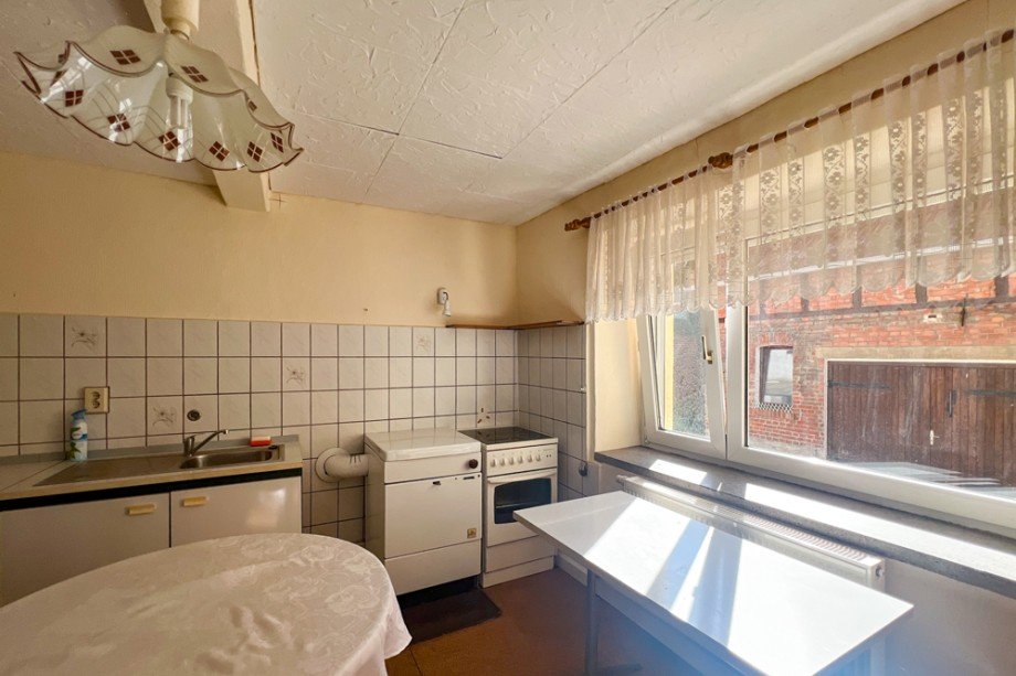 K�chenfenster zum Hof Einfamilienhaus Am Ettersberg / Berlstedt