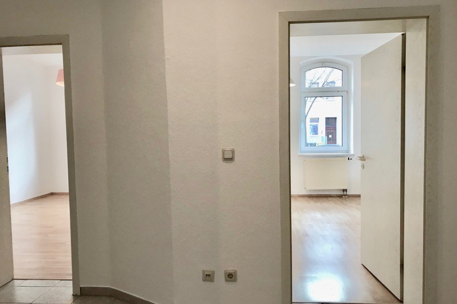 Blick in die Zimmer Erdgeschosswohnung Erfurt