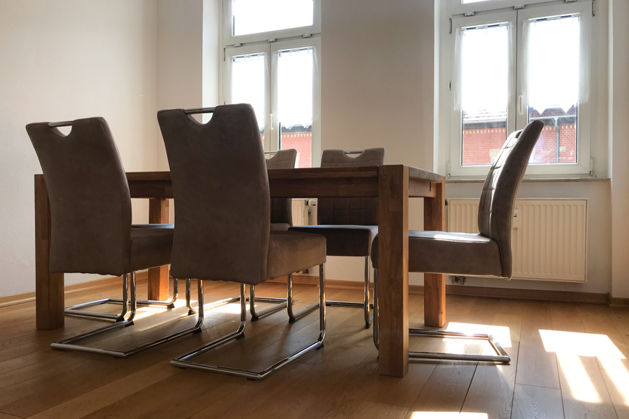 Esszimmer Maisonettewohnung Erfurt / Andreasvorstadt