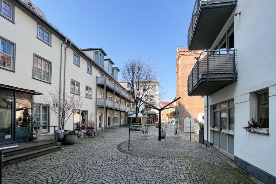 Markthof in der Marktstra�e_ Etagenwohnung Erfurt / Altstadt