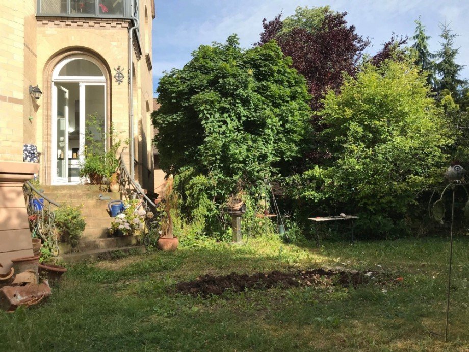 Aufgang zur K�che Erdgeschosswohnung Erfurt