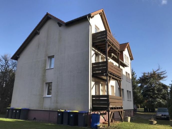 R�ckansicht Etagenwohnung Bad Langensalza