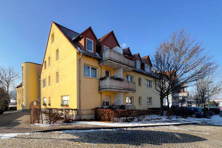 Mietwohnungen in Dittelstedt Erfurt Etagenwohnung Einraumwohnung mit Balkon im 1. Obergeschoss + TG- SP inkl.