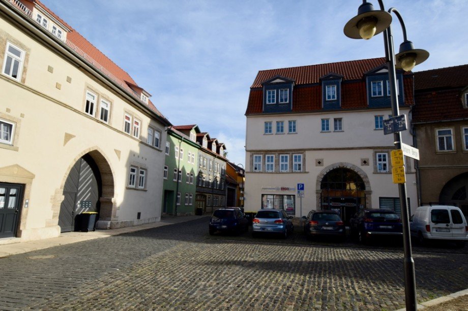 Platz vor dem Haus Haus Bad Langensalza