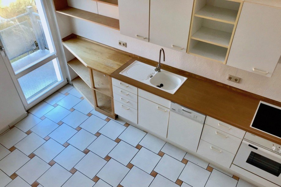 K�che von oben Maisonettewohnung Erfurt