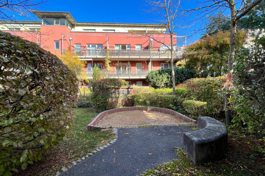 Sch�n angelegter Wohnpark Erdgeschosswohnung Erfurt