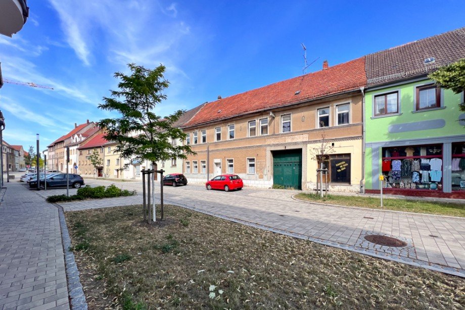 Buttst�dt Topfmarkt in der Altstadt Haus Buttst�dt
