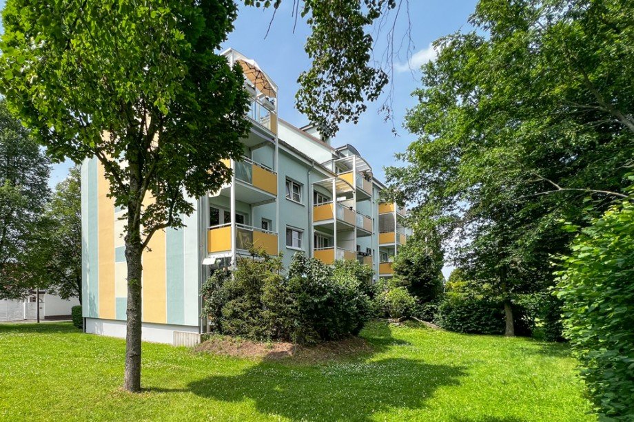 Gartenansicht Etagenwohnung Erfurt / M�bisburg-Rhoda