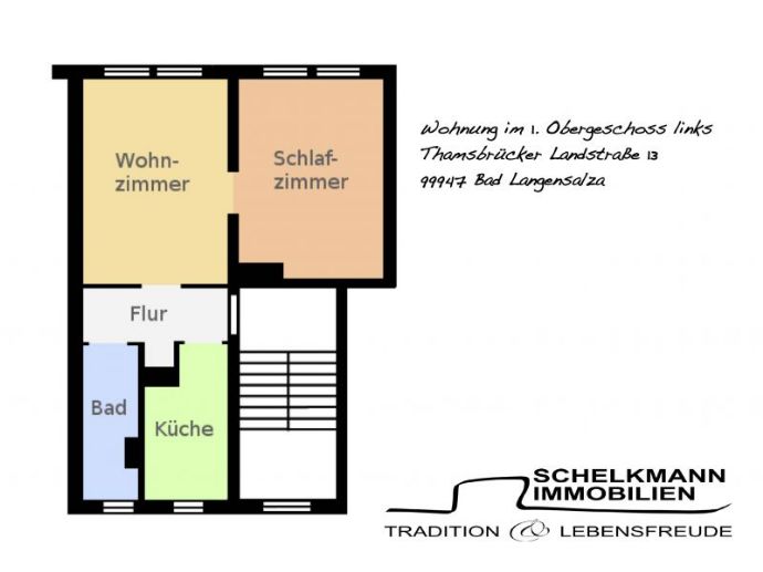 Grundriss Wohnung Bad Langensalza Etagenwohnung Bad Langensalza