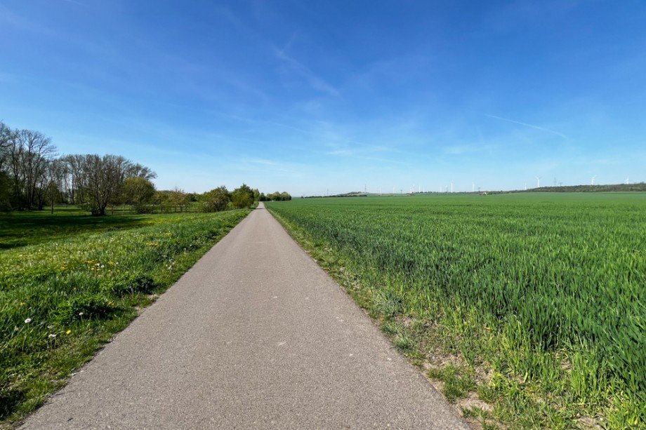 Fahrradweg nach Udestedt Einfamilienhaus Kleinm�lsen
