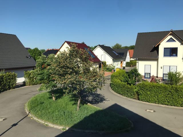 Blick aus der 1. Etage Einfamilienhaus Erfurt