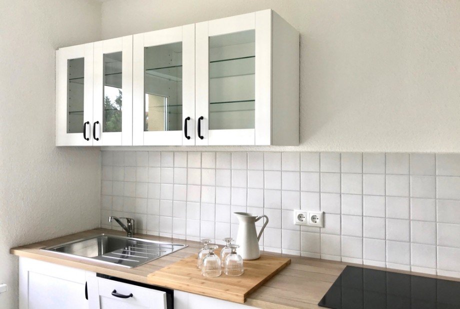 Moderne Einbauk�che Erdgeschosswohnung Erfurt
