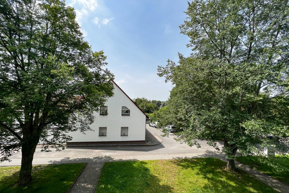 Blick aus der K�che Etagenwohnung Erfurt / M�bisburg-Rhoda