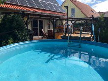 Badefreuden Ihr neues Familiennest - modernes Einfamilienhaus mit kleinem Pool & Garten