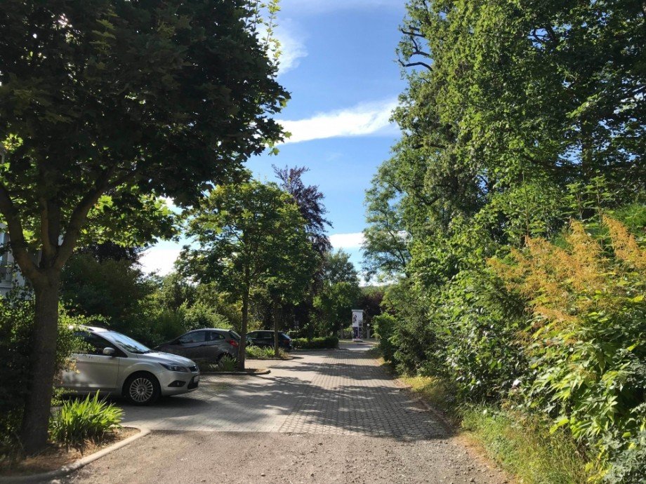 Blick vom Grundst�ck auf die Winzerstra�e Erdgeschosswohnung Erfurt