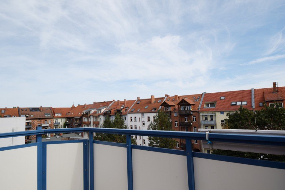 Balkon Dachgeschosswohnung Erfurt