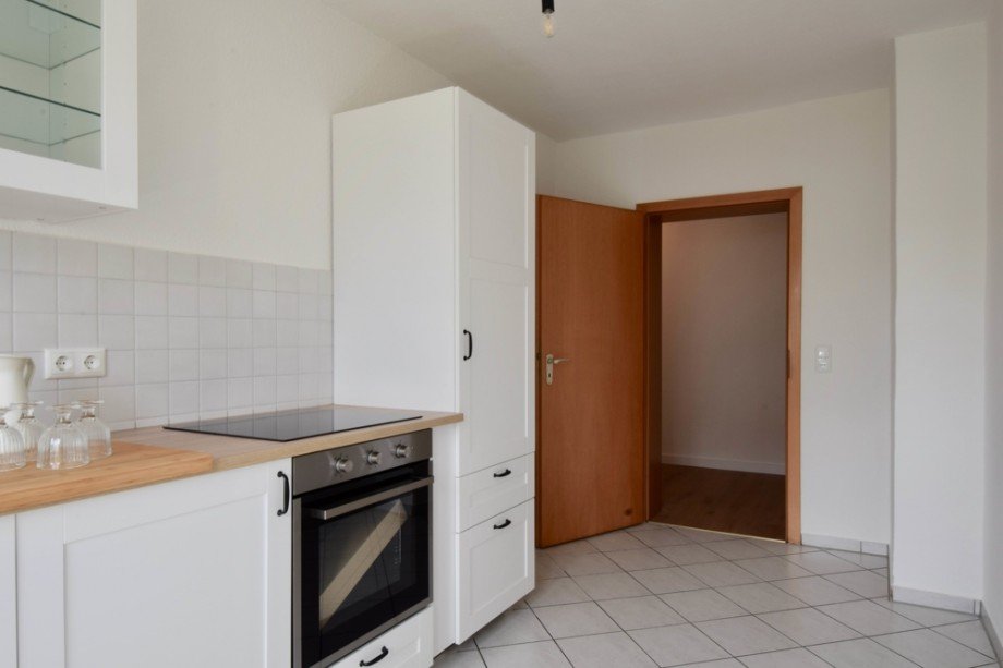 K�che mit neuer Einbauk�che Erdgeschosswohnung Erfurt