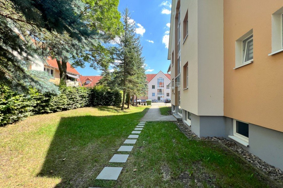 Gepflegte Wohnanlage Erdgeschosswohnung Weimar / Legefeld