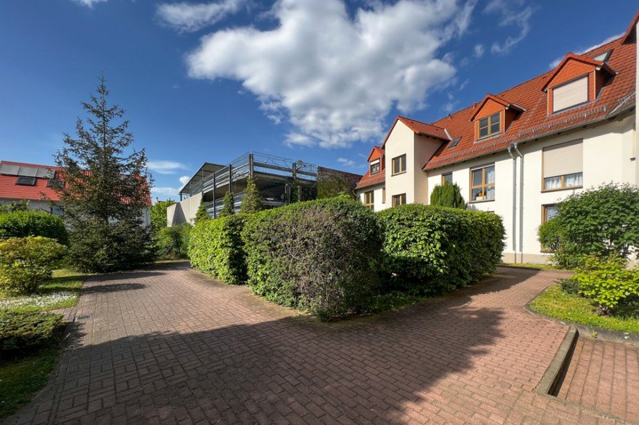 Parkhaus bequem erreichbar Etagenwohnung Erfurt/ Niedernissa
