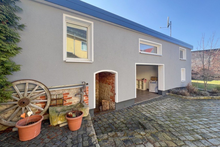 Geschmackvoll saniertes Hinterhaus mit Garage Einfamilienhaus Erfurt / Bindersleben